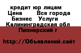 кредит юр лицам  › Цена ­ 0 - Все города Бизнес » Услуги   . Калининградская обл.,Пионерский г.